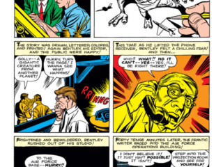 Tales to Astonish #20. "What Was 'X' The Thing That Lived!", pg. 5. Stan Lee Jack Kirby