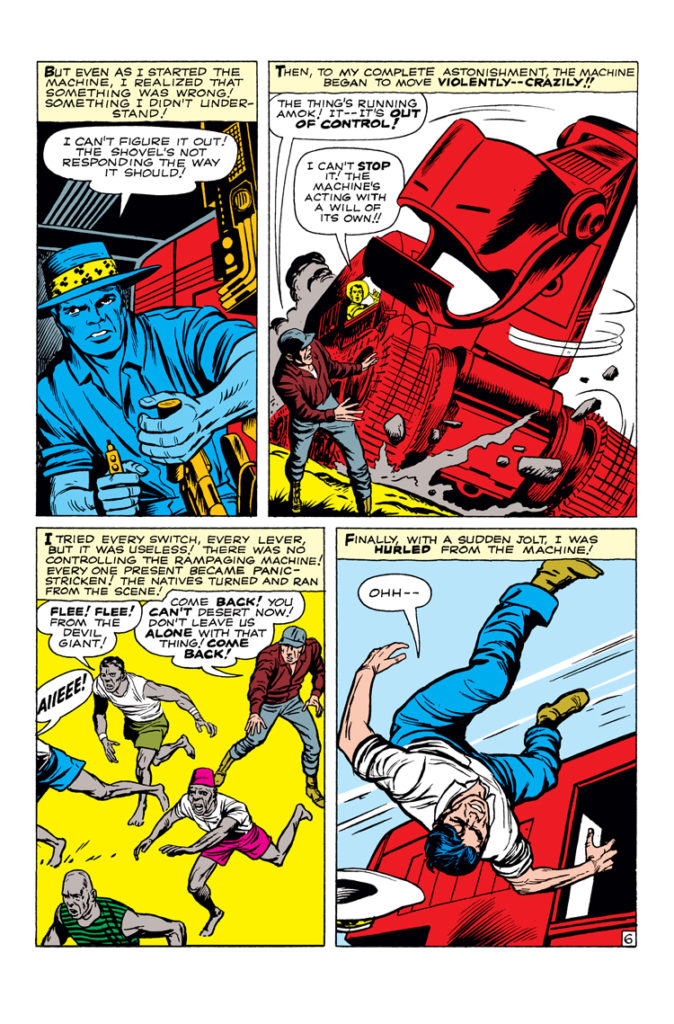 Tales to Astonish #21. "Trull! The Inhuman!", pg. 6. Marvel Monsters Jack Kirby