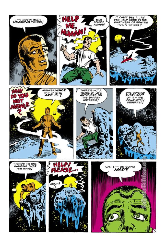 Tales to Astonish #23, pg. 23; "The Voice From Nowhere!"; Steve Ditko psychedelia