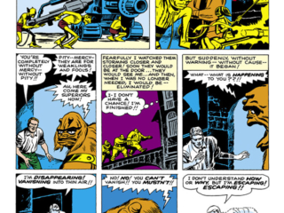 Tales to Astonish #25. "I Was Captured by the Creature From Krogarr!", pg. 7. Jack Kirby