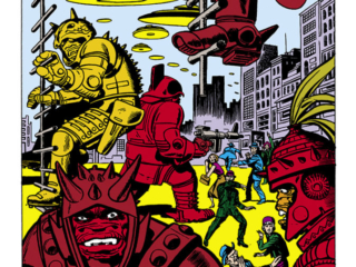 Tales to Astonish #29. "When the Space Beasts Attack!!", pg. 1. Marvel Stan Lee Jack Kirby monsters aliens sci-fi
