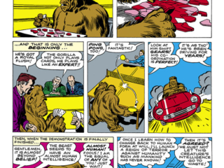 Tales to Astonish #30. "The Return of the Gorilla-Man", pg. 6. Stan Lee Jack Kirby Larry Lieber