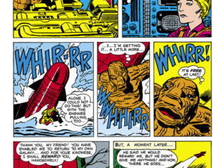 Tales to Astonish #30. "The Thing from the Hidden Swamp", pg. 5. Larry Lieber Atlas monsters