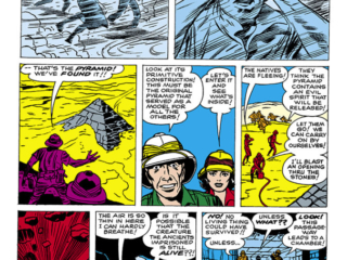 Tales to Astonish #31. "When the Mummy Walks", pg. 4. Stan Lee Jack Kirby