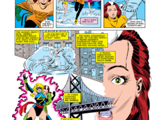 Uncanny X-Men #182, pg. 19; pencils, John Romita Jr.; inks, Dan Green; Rogue