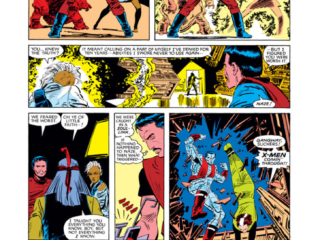 Uncanny X-Men #187, pg. 19; pencils, John Romita, Jr.; inks, Dan Green