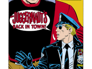 Uncanny X-Men #194, pg. 2; pencils, John Romita Jr.; Juggernaut