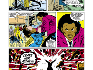 Uncanny X-Men #196, pg. 18; pencils, John Romita Jr.; inks, Dan Green