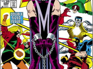 Uncanny X-Men #200 cover; pencils, John Romita Jr.; inks, Dan Green