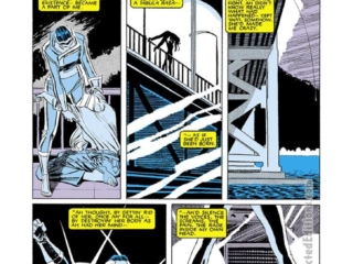 Uncanny X-Men #203, pg. 3; pencils, John Romita Jr.; inks, Al Williamson; Rogue, Carol Danvers, memories, amnesia, powers, Ms. Marvel, Captain Marvel, origin