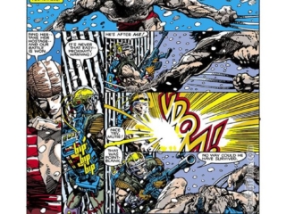 Uncanny X-Men #205, pg. 15; pencils and inks, Barry Windsor-Smith; Logan, Weapon X, solo issue, Wolverine, Lady Deathstrike first appearance, Reavers