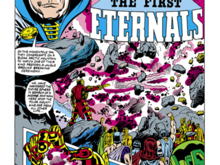 What If? #24, pg. 35; pencils, Rich Buckler; The Watcher/The First Eternals