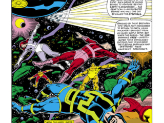 What If? #28, pg. 33; pencils, Ron Wilson; New Life/Eternals/The Watcher