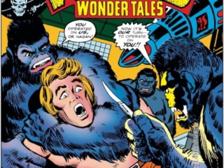 Weird Wonder Tales #7 cover; pencils, Larry Lieber; inks, Vince Colletta Weird Wonder Tales #7 cover; pencils, Larry Lieber; inks, Vince Colletta; Gorilla-Man/Dr. Arthur Nagan