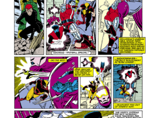 X-Men/Alpha Flight #1, pg. 10; pencils, Paul Smith; inks, Bob Wiacek