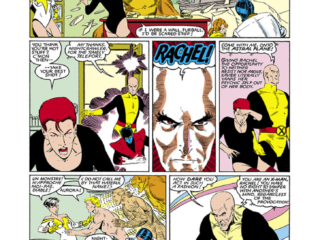 X-Men/Alpha Flight #1, pg. 17; pencils, Paul Smith; inks, Bob Wiacek