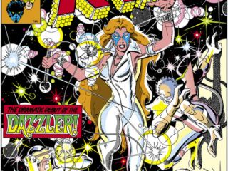 X-Men #130 cover; pencils, John Romita, Jr.; inks, Terry Austin X-Men #130 cover; pencils, John Romita, Jr.; inks, Terry Austin; Dazzler first appearance Alison Blaire