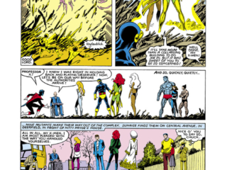 X-Men #131, pg. 15; pencils, John Byrne; inks, Terry Austin X-Men #131, pg. 15; pencils, John Byrne; inks, Terry Austin; X-Men and Dazzler