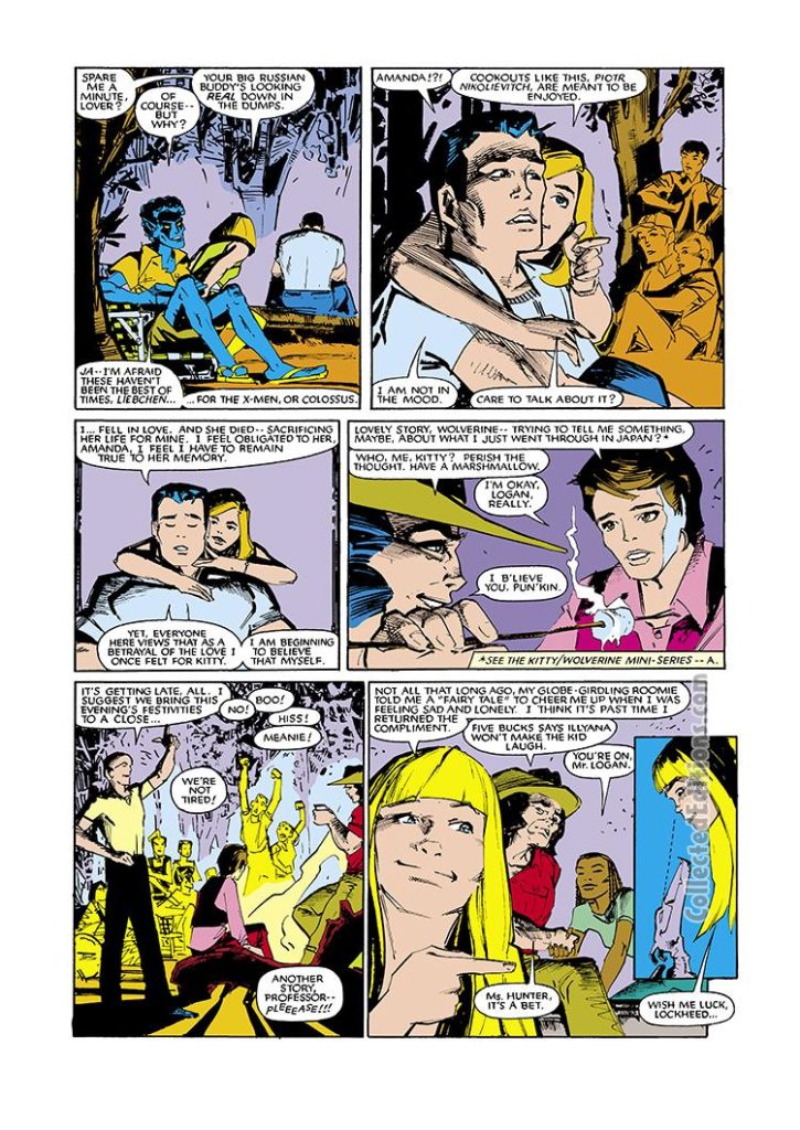 X-Men Annual #8, pg. 4; pencils and inks, Steve Leialoha