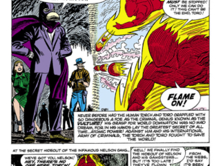 Young Men #26; pg. 1; "The Human Torch"; Human Torch/Toro, the Vulture, Timely Atlas Marvel