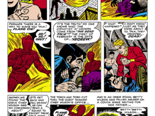 Young Men #27; pg. 3; "The Human Torch", 1950s Marvel, Carl Burgos, Human Torch