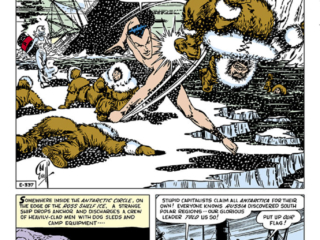 Young Men #28, pg. 18; "The Land Below the Sun!"; Sub-Mariner/Prince Namor/Atlantis/Bill Everett