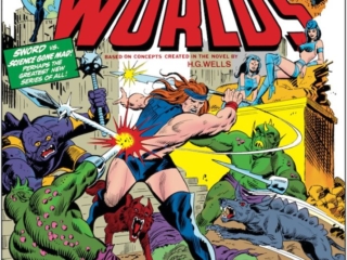 Amazing Adventures/Killraven #19 cover; pencils, Herb Trimpe; inks, Mike Esposito; alterations, John Romita, Sr.