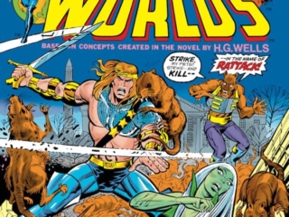 Amazing Adventures/Killraven #23 cover; pencils and inks, Herb Trimpe