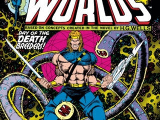 Amazing Adventures/Killraven #27 cover; pencils and inks, Jim Starlin