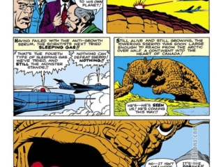 Amazing Adventures #6; &ldquo;Sserpo! The Creature Who Crushed the Earth!&rdquo;, pg. 11; pencils, Jack Kirby; inks, George Klein; Marvel August 1961 Omnibus; Henry Burke