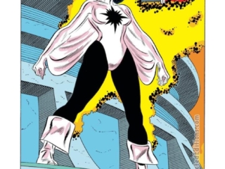 Amazing Spider-Man Annual #16, pg. 8; pencils, John Romita Jr.; inks, John Romita Sr.; Call Her Captain Marvel, Monica Rambeau, first appearance, Photon