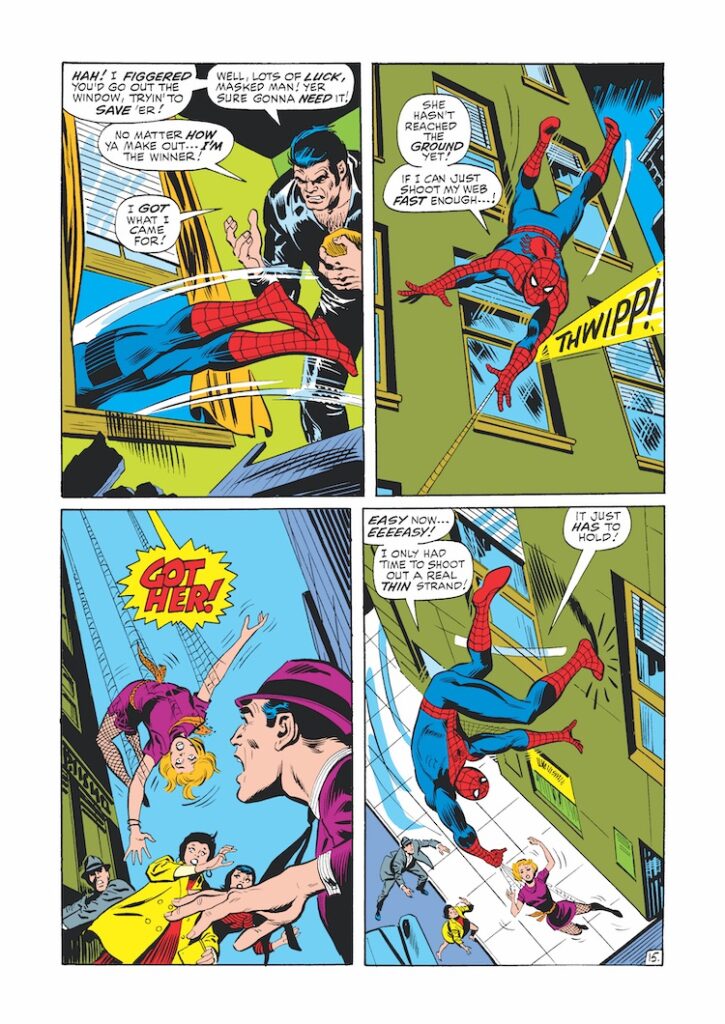 Amazing Spider-Man #73, pg. 15; layouts, John Buscema; pencils and inks, Jim Mooney; first appearance of Man Mountain Marko