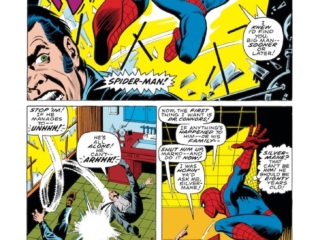 Amazing Spider-Man #75, pg. 8; layouts, John Romita Sr.; pencils and inks, Jim Mooney; Man Mountain Marko, gang war