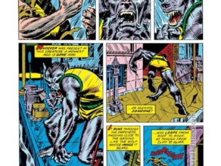 Amazing Spider-Man #124, pg. 8; pencils, Gil Kane; inks, John Romita; Man-Wolf, John Jameson