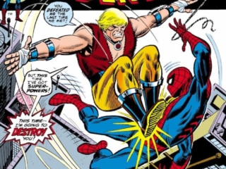 Amazing Spider-Man #126 cover; pencils and inks, John Romita Sr.; Kangaroo Bounces Back
