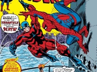 Amazing Spider-Man #134 cover; pencils and inks, John Romita Sr.; Danger is a Man Called Tarantula, first appearance