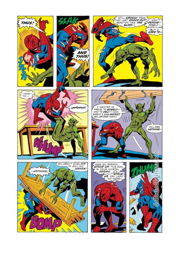 Amazing Spider-Man #149, pg. 5; pencils, Ross Andru; inks, Mike Esposito; The Jackal, Professor Miles Warren, Original Clone Saga
