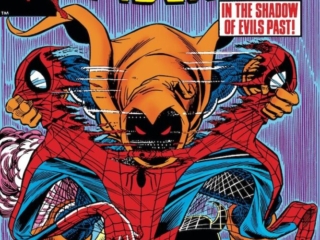 Amazing Spider-Man #238 cover; pencils, John Romita Jr.; inks, John Romita Sr.; Hobgoblin, In the Shadow of Evils Past, Free Lakeside Skin Tattooz