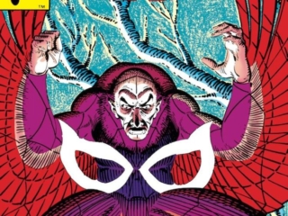 Amazing Spider-Man #241 cover; pencils, John Romita Jr.; inks, Terry Austin; Vulture, Adrian Toomes