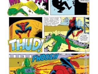 Amazing Spider-Man #242, pg. 13; pencils, John Romita Jr.; inks, Kevin Dzuban; Mad Thinker, Awesome Android