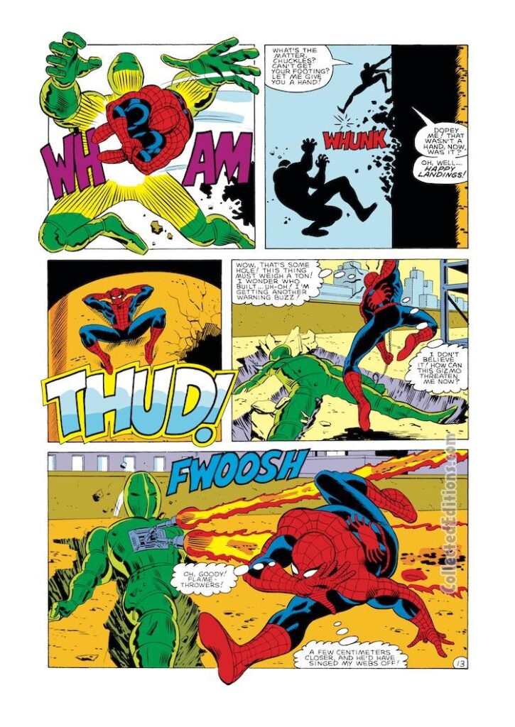 Amazing Spider-Man #242, pg. 13; pencils, John Romita Jr.; inks, Kevin Dzuban; Mad Thinker, Awesome Android