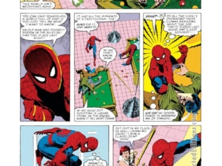 Amazing Spider-Man #272, pg. 3; pencils, Sal Buscema; inks, Kyle Baker