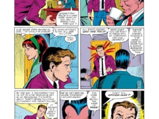 Amazing Spider-Man #273, pg. 13; layouts, Ron Frenz; pencils and inks, Joe Rubinstein; Thomas Fireheart, Puma, Mary Jane Watson