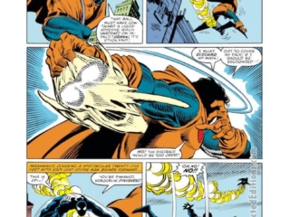 Amazing Spider-Man #276, pg. 4; pencils, Ron Frenz; inks, Brett Breeding; Hobgoblin, mask, black costume