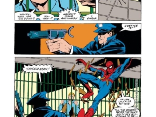 Amazing Spider-Man #278, pg. 15; pencils, Mike Harris; inks, Vince Colletta; Justice is Served, Ned Leeds