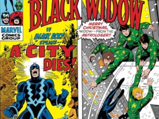 Amazing Adventures #5 cover; pencils, John Buscema; inks, John Verpoorten ; If Black Bolt Speaks A City Dies, Inhumans