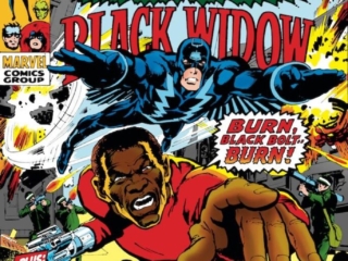 Amazing Adventures #7 cover; pencils and inks, Neal Adams ; Black Bolt, Lionel Dibbs, Burn