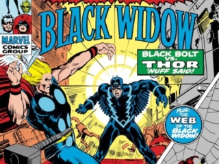 Amazing Adventures #8 cover; pencils and inks, Neal Adams ; Inhumans, Black Bolt vs. Thor