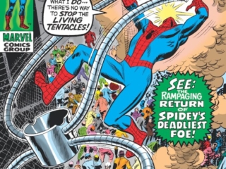 Amazing Spider-Man #88 cover; pencils and inks, John Romita Sr.; The Arms of Doctor Octopus