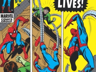 Amazing Spider-Man #89 cover; pencils and inks, John Romita Sr.; Doc Ock Lives, Doctor Octopus